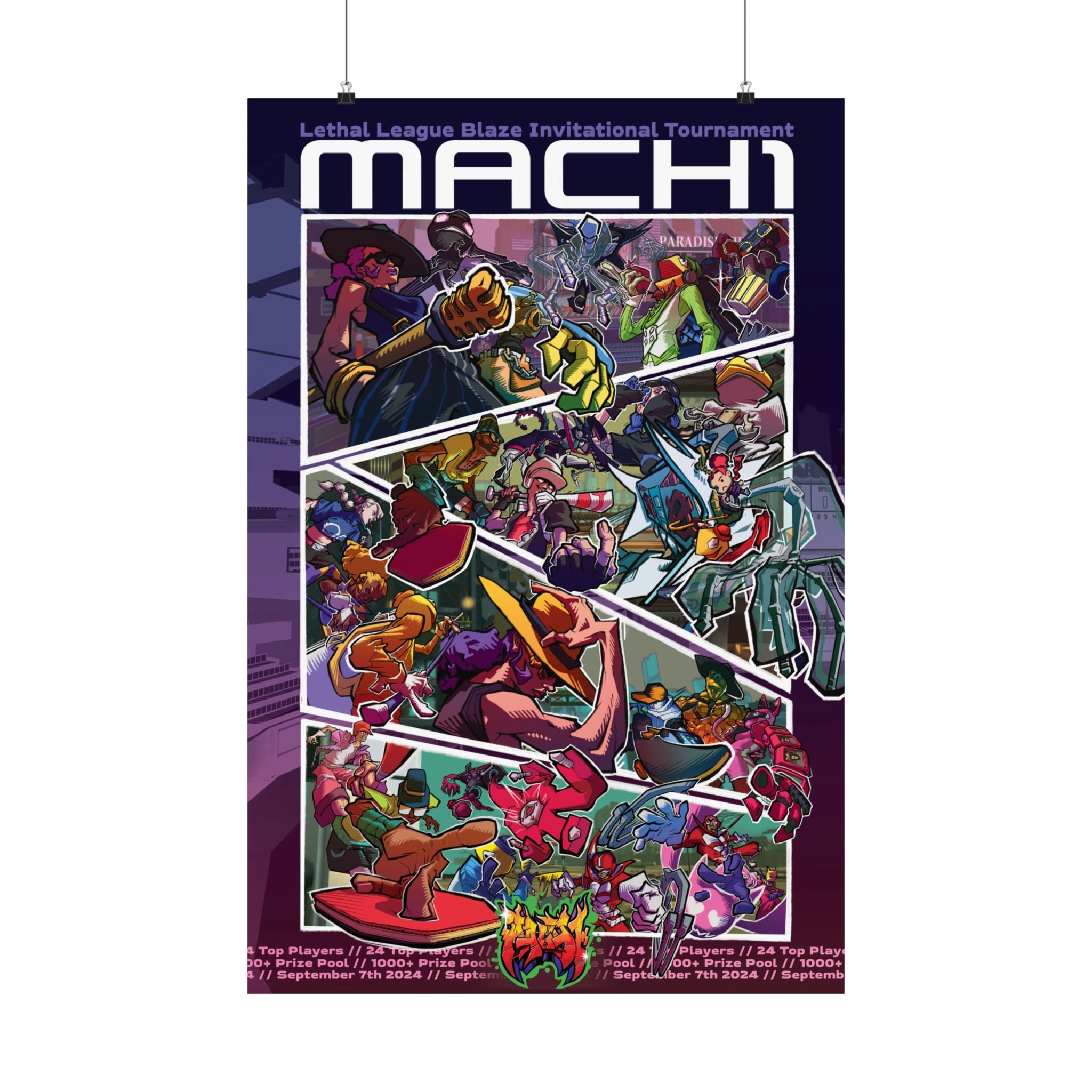MACH 1 Matte Vertical Posters (Reprint) - DELIVERED TO DOOR