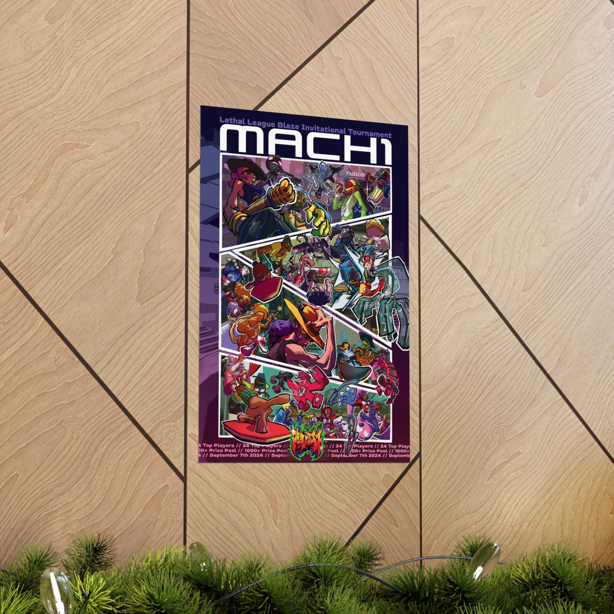 MACH 1 Matte Vertical Posters (Reprint) - DELIVERED TO DOOR