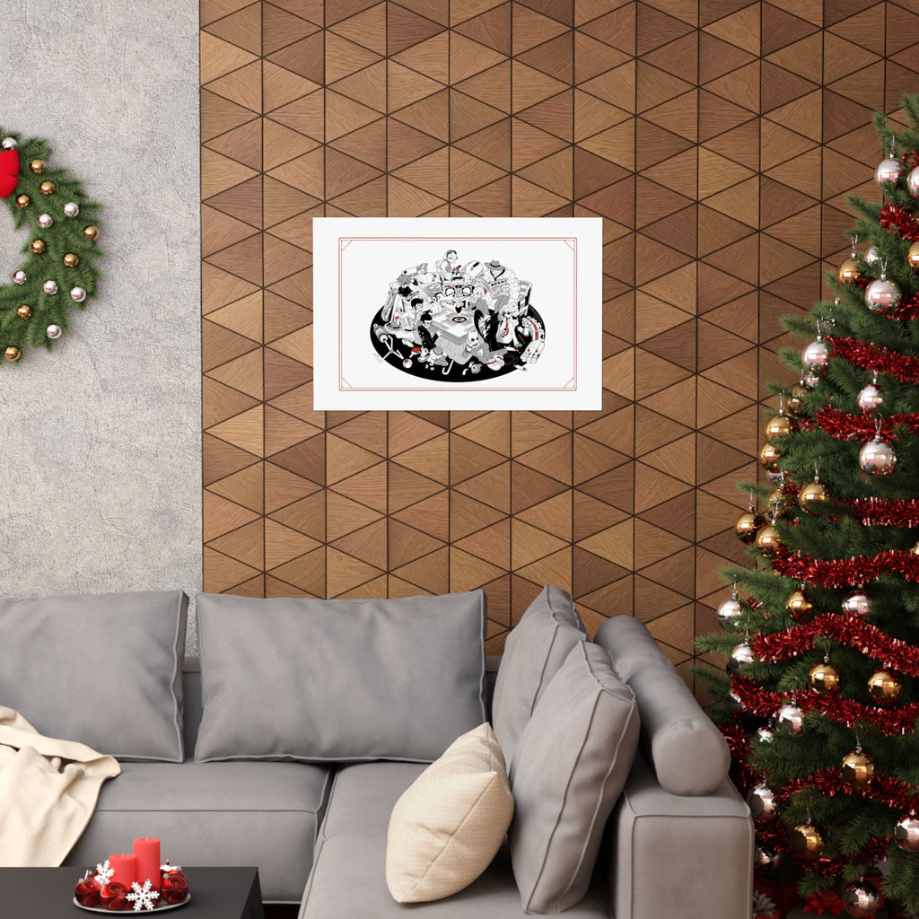 Machjong Matte Horizontal Poster - DELIVERED TO DOOR