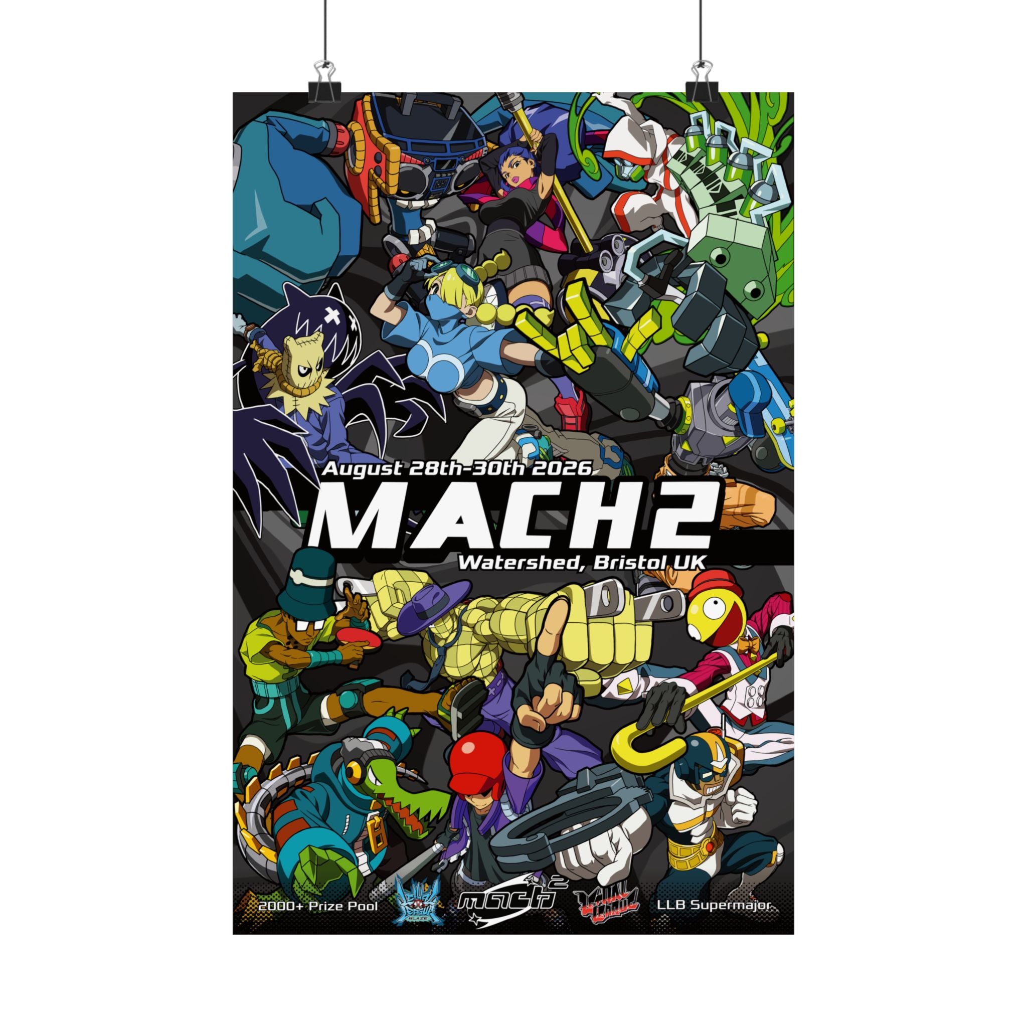 MACH 2 Matte Vertical Poster - DELIVERED TO DOOR