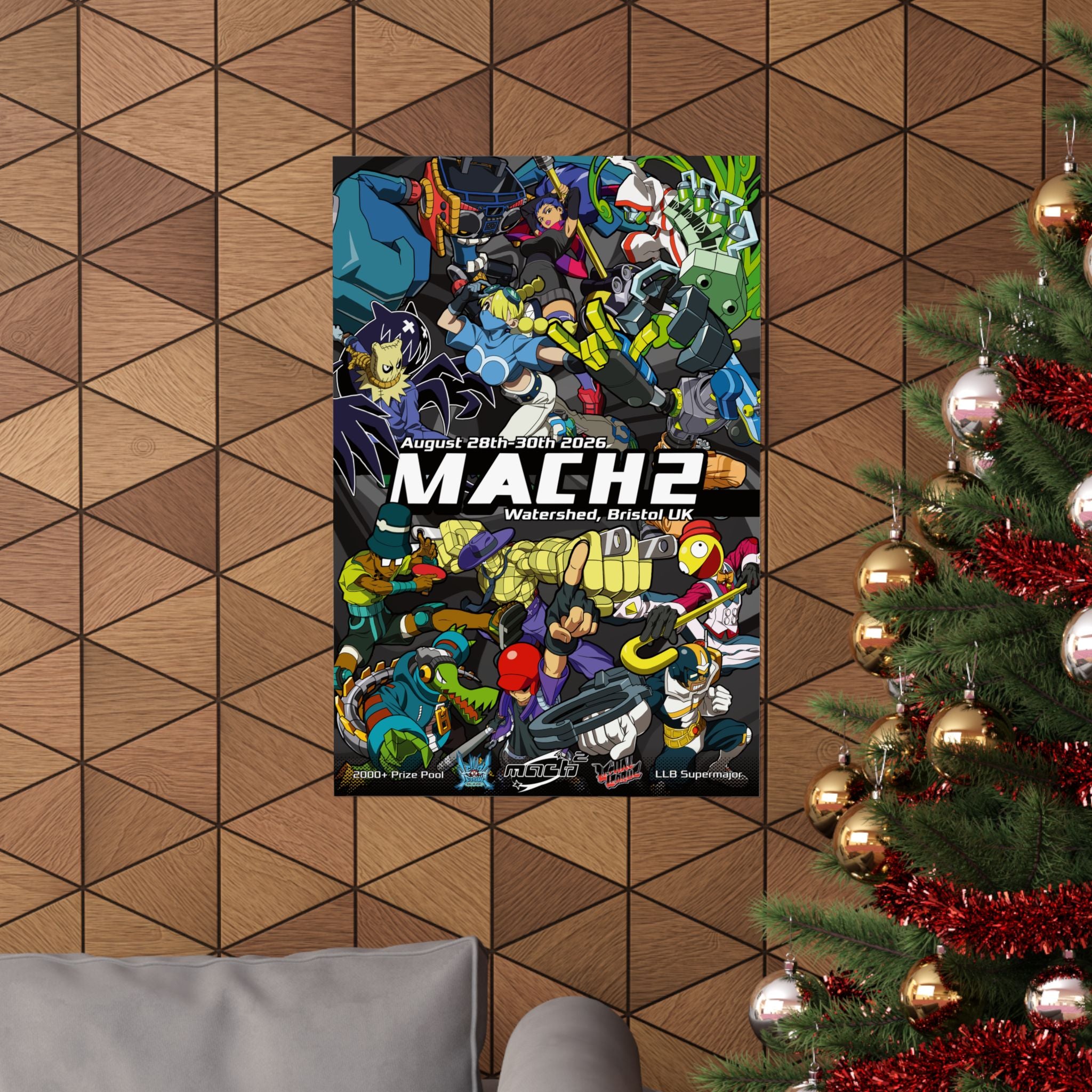 MACH 2 Matte Vertical Poster - DELIVERED TO DOOR