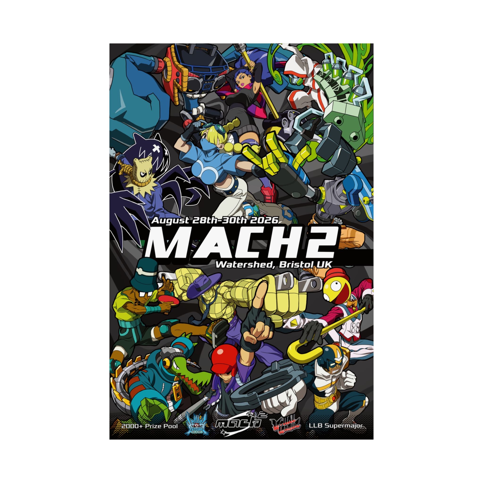 MACH 2 Matte Vertical Poster - DELIVERED TO DOOR