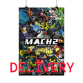 MACH 2 Matte Vertical Poster - DELIVERED TO DOOR