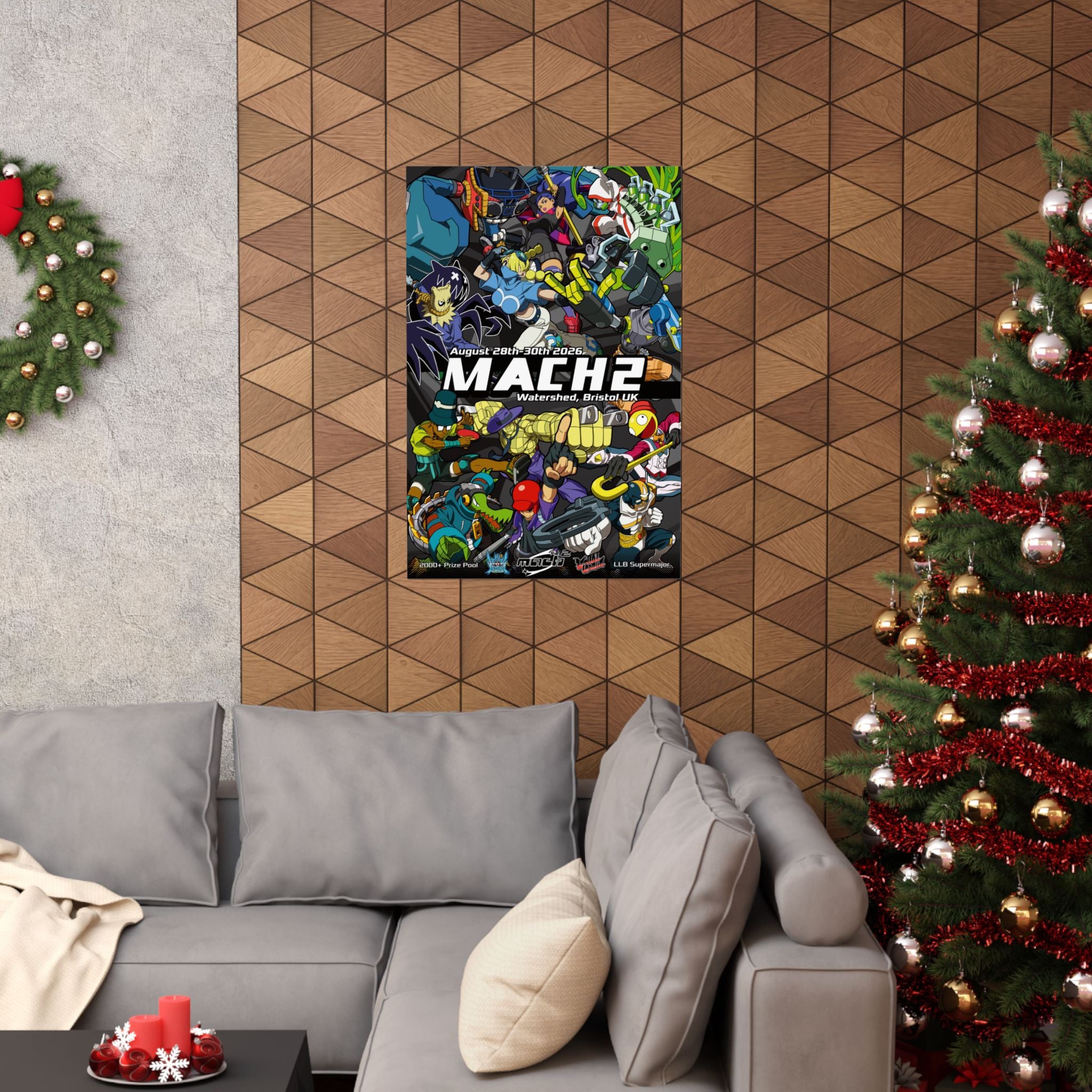 MACH 2 Matte Vertical Poster - DELIVERED TO DOOR