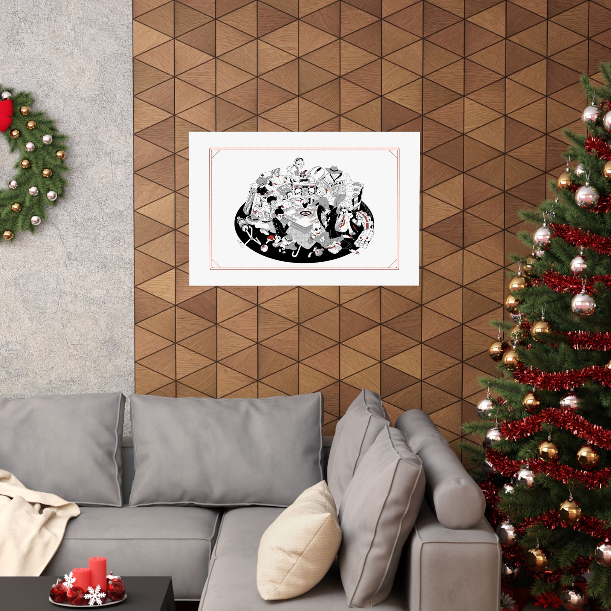 Machjong Matte Horizontal Poster - DELIVERED TO DOOR
