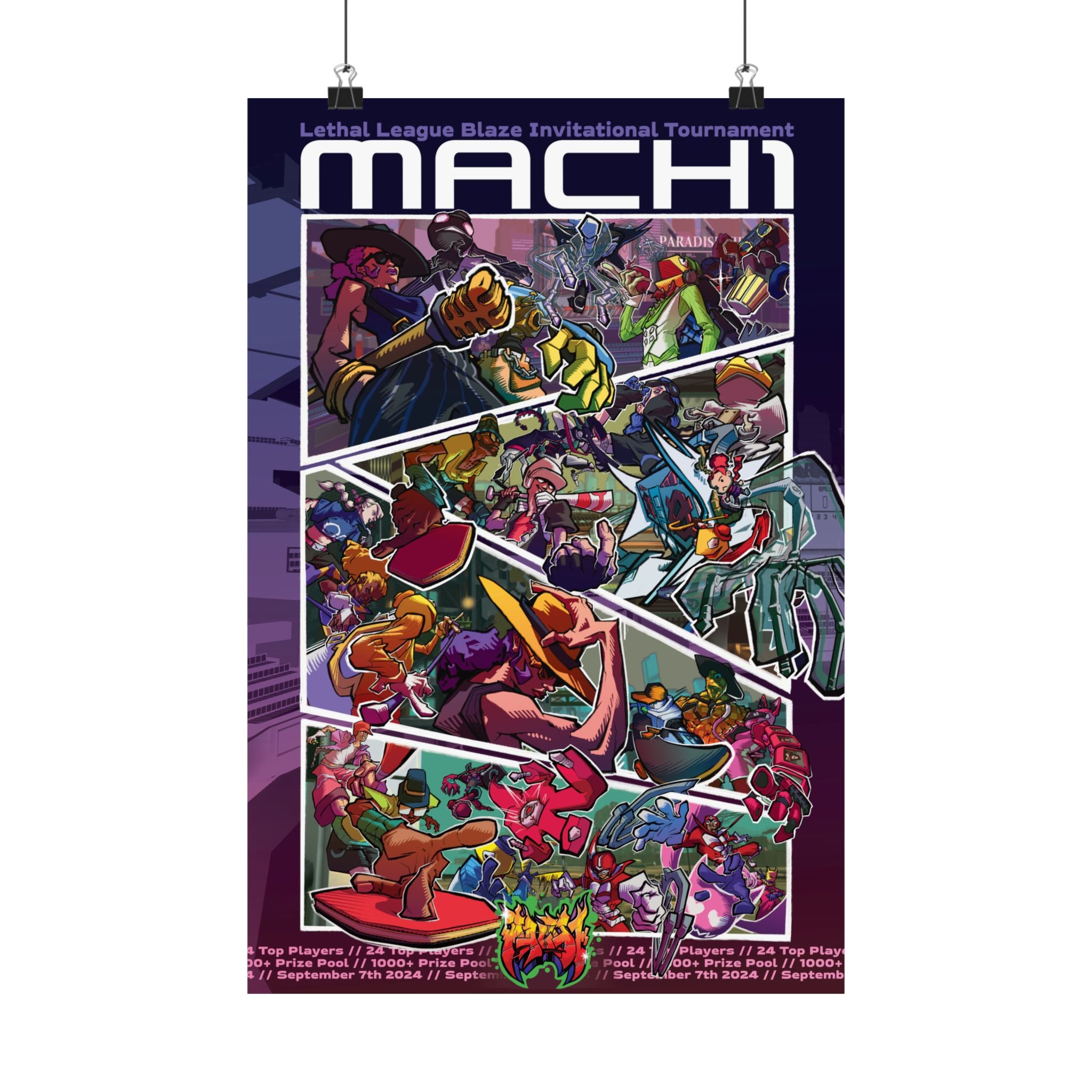 MACH 1 Matte Vertical Posters (Reprint) - DELIVERED TO DOOR