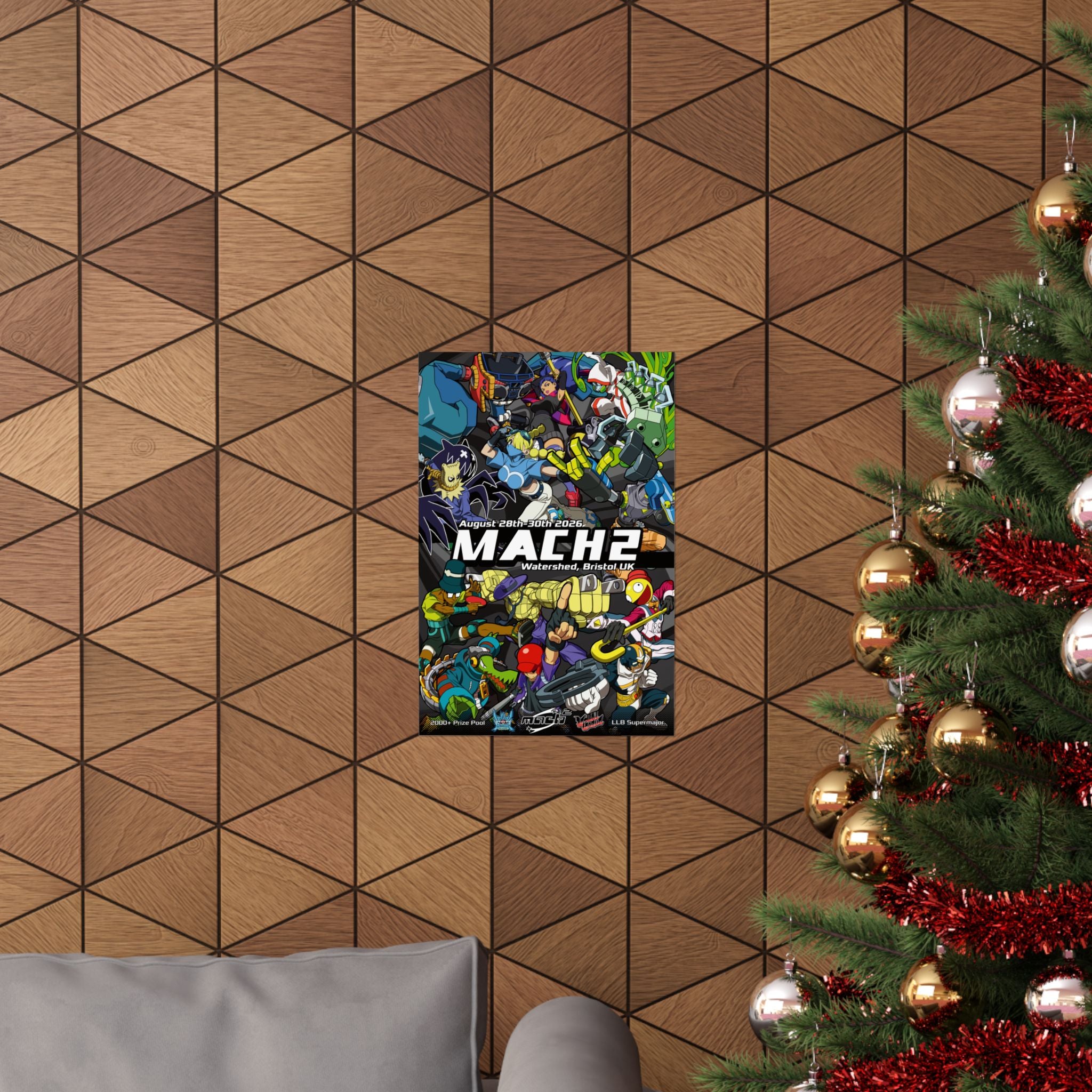 MACH 2 Matte Vertical Poster - DELIVERED TO DOOR