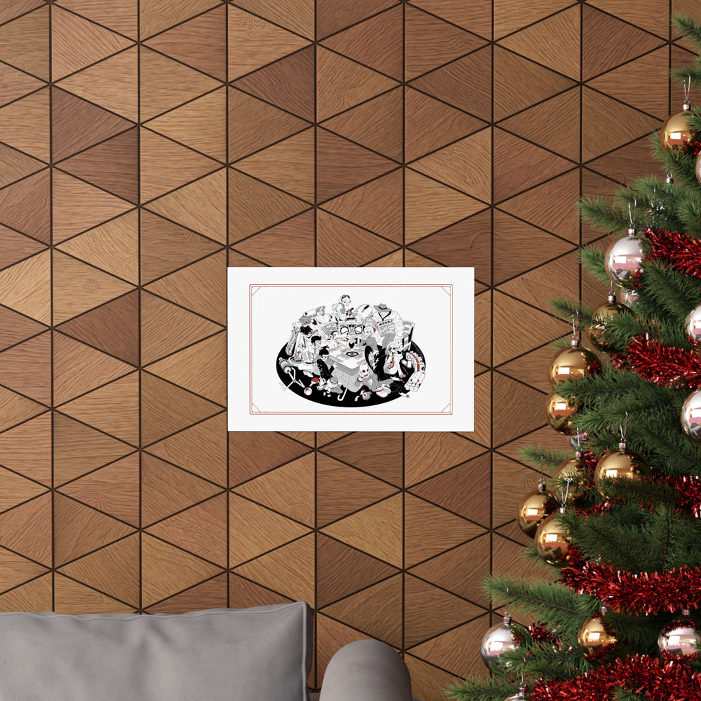 Machjong Matte Horizontal Poster - DELIVERED TO DOOR
