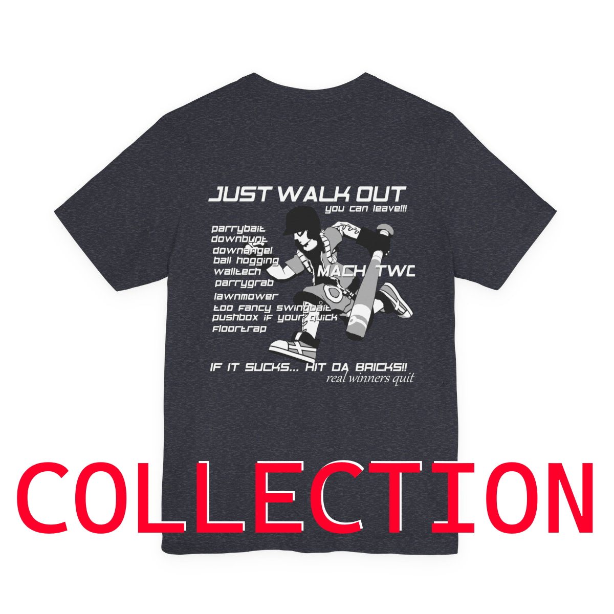 Just Walk Out T-Shirt - COLLECT AT MACH 2, BRISTOL, UK